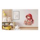 Sticker decorativ, Scufita Rosie, Rosu, 76 cm, 1298STK-2