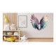 Sticker decorativ, Aripi, Verde, 60 cm, 1303STK-10