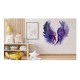 Sticker decorativ, Aripi, Mov, 60 cm, 1303STK-9