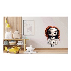 Sticker decorativ, Halloween, Waterproof, Alb, 90 cm, 1306STK Sticker decorativ, Halloween, Waterproof, Alb, 90 cm, 1306STK