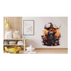 Sticker decorativ, Halloween, Negru, 70 cm, 1308STK Sticker decorativ, Halloween, Negru, 70 cm, 1308STK