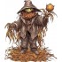 Sticker decorativ, Halloween, Gri, 69 cm, 1308STK-11