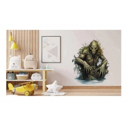 Sticker decorativ, Halloween, Verde, 71 cm, 1308STK-9 Sticker decorativ, Halloween, Verde, 71 cm, 1308STK-9