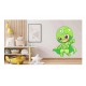 Sticker decorativ Baiat Supererou, Verde, 71 m, 1311STK-5