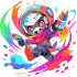 Sticker decorativ Baiat Supererou, Multicolor, 61 cm, 1311STK-8