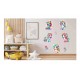 Sticker decorativ Waterproof cu Unicorni,  78x60 cm, 1314STK-2