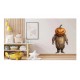 Sticker decorativ, Horror, Portocaliu, 90 cm, 1321STK-11
