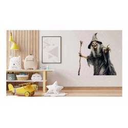 Sticker decorativ, Horror, Negru, 63 cm, 1321STK-16