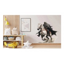 Sticker decorativ, Horror, Alb, 65 cm, 1321STK-19