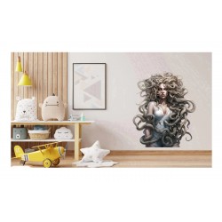 Sticker decorativ, Horror, Alb, 74 cm, 1321STK-8
