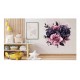 Sticker decorativ, Flori, Roz, 60 cm, 1325STK