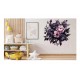 Sticker decorativ, Flori, Negru, 61 cm, 1325STK-8 Sticker decorativ, Flori, Negru, 61 cm, 1325STK-8