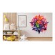 Sticker decorativ, Stea, Multicolor, 61 cm, 1328STK-1