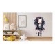 Sticker decorativ, Printesa Rock, Negru, 84 cm, 1331STK-10 Sticker decorativ, Printesa Rock, Negru, 84 cm, 1331STK-10