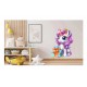 Sticker decorativ, Unicorn, Roz, 86 cm, 1333STK-4