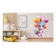 Sticker decorativ, Unicorn, Multicolor, 80 cm, 1333STK-6
