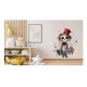 Sticker decorativ, Halloween, Alb, 65 cm, 1334STK