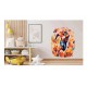 Sticker decorativ, Fotbal American, Portocaliu, 74 cm, 1335STK-18 Sticker decorativ, Fotbal American, Portocaliu, 74 cm, 1335STK-18