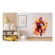 Sticker decorativ, Fotbal American, Portocaliu, 73 cm, 1335STK-5