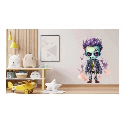 Sticker decorativ, Halloween, Verde, 81 cm, 1337STK-19