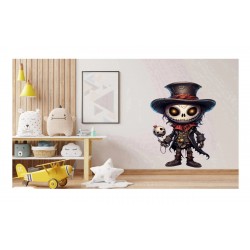 Sticker decorativ, Halloween, Negru, 88 cm, 1337STK-2