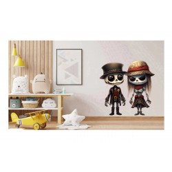 Sticker decorativ, Halloween, Negru, 66 cm, 1337STK-5
