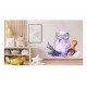 Sticker decorativ, Sare din Lavanda, Mov, 68 cm, 1339STK-13