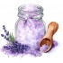 Sticker decorativ, Sare din Lavanda, Mov, 68 cm, 1339STK-13
