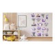Sticker decorativ, Colaj cu Lavanda, 20 stickere, Mov, 90 cm, 1339STK-15