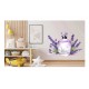 Sticker decorativ, Parfum din Lavanda, Mov, 68 cm, 1339STK-9