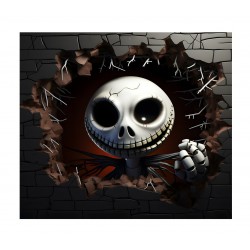 Sticker decorativ, Halloween, Gri, 68 cm, 1340STK-3