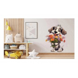 Sticker decorativ, Caine, Multicolor, 87 cm, 1341STK-9