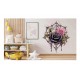 Sticker decorativ, Trandafiri, Negru, 69 cm, 1343STK-13
