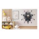 Sticker decorativ, Craniu, Negru, 60 cm, 1343STK-24