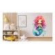 Sticker decorativ, Mica Sirena, Roz, 88 cm, 1344STK-1