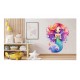 Sticker decorativ, Mica Sirena, Mov, 76 cm, 1344STK-2 Sticker decorativ, Mica Sirena, Mov, 76 cm, 1344STK-2