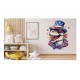 Sticker decorativ, Dinozaur, Multicolor, 66 cm, 1348STK-4