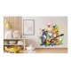 Sticker decorativ, Animale Cantarete, Multicolor, 69 cm, 1349STK-7