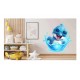 Sticker decorativ, Delfin, Albastru, 62 cm, 1352STK-4