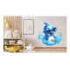 Sticker decorativ, Delfin, Albastru, 66 cm, 1352STK-5