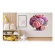 Sticker decorativ, Creier cu Flori, Multicolor, 62 cm, 1353STK Sticker decorativ, Creier cu Flori, Multicolor, 62 cm, 1353STK