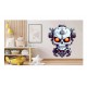 Sticker decorativ, Horror, Alb, 75 cm, 1356STK-2