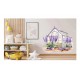 Sticker decorativ, Sera de Lavanda, Mov, 63 cm, 1361STK