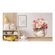 Sticker decorativ, Flori Crizanteme, Alb, 68 cm, 1363STK-12 Sticker decorativ, Flori Crizanteme, Alb, 68 cm, 1363STK-12