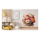 Sticker decorativ, Flori Crizanteme, Multicolor, 63 cm, 1363STK-9