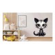 Sticker decorativ, Pisica, Negru, 1366STK-8