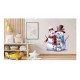 Sticker decorativ, Oameni de Zapada, Alb, 1367STK-5