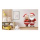 Sticker decorativ, Mos Craciun, Rosu, 1368STK Sticker decorativ, Mos Craciun, Rosu, 1368STK