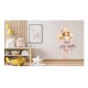 Sticker decorativ, Printesa, Alb, 1369STK-7