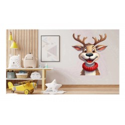 Sticker decorativ, Ren, Maro, 1370STK-4 Sticker decorativ, Ren, Maro, 1370STK-4